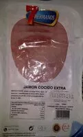 Mängden socker i Jamón cocido extra