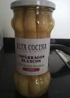 Mängden socker i Esparragos Blancos