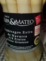 Mängden socker i Espárragos extra de Navarra