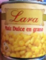 Mängden socker i Maïs Doux