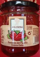 Mängden socker i Pimientos del piquillo enteros extra