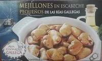 Mängden socker i Mejillones en escabeche pequeños de pas rías gallegas