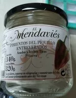 Mängden socker i Pimientos del piquillo entreverados