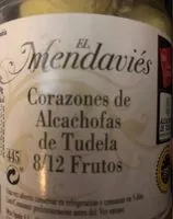 Mängden socker i Corazones de alcachofa