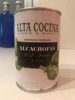 Mängden socker i Alcachofas