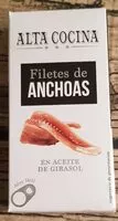 Mängden socker i Filetes de anchoas
