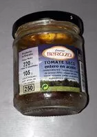 Mängden socker i Tomate seco entero en aceite
