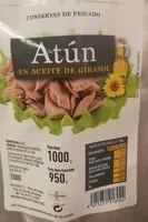 Mängden socker i Atún en aceite de girasol