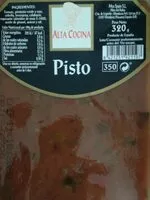 Mängden socker i Pisto