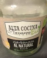 Mängden socker i Garbanzos al natural extra de cultivo ecologico