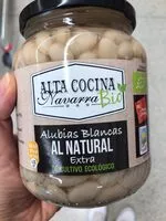 Mängden socker i Alubias blancas al natural