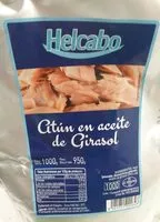 Mängden socker i Atún  en aceite de girasol