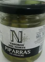 Mängden socker i Piparras en vinagre