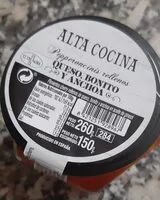 Mängden socker i Pepperoncinis rellenos queso, bonito y anchoa