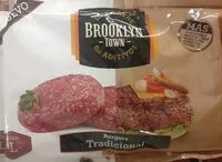 Mängden socker i Brooklyn Town 0'0 aditivos Burgers Tradicional classic