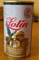 Mängden socker i Aceitunas verdes rellenas de anchoa del cantabrico