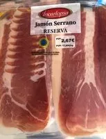 Mängden socker i Jamón Serrano