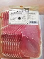 Mängden socker i Jamon serrano Fluvia