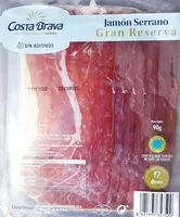 Mängden socker i Jamón serrano gran reserva