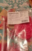 Mängden socker i Salami extra