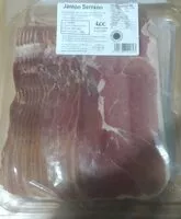 Mängden socker i Jamón serrano