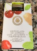 Mängden socker i Mermelada de cereza con jenjibre y hierbabuena