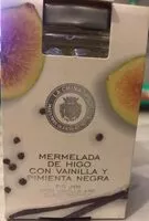 Mängden socker i Mermelada de Higo con Vainilla y Pimienta Negra