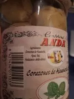 Mängden socker i Corazones de alcachofa extra