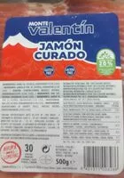 Mängden socker i Jamon curado