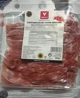 Mängden socker i Chiffonnade de jambon serrano