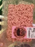 Mängden socker i Preparado de carne picada de cerdo