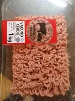 Preparado de carne picada vacuno y cerdo