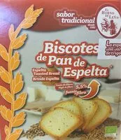 Mängden socker i Biscotes pan de espelta