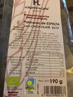 Mängden socker i Palmeras de espelta con chocolate eco