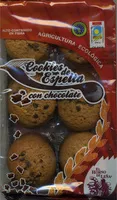 Mängden socker i Cookies de espelta con chocolate