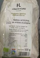 Mängden socker i Harina integral de avena ecológica