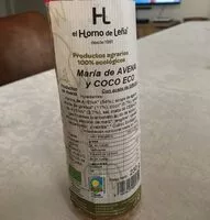 Mängden socker i Maria de avena y coco ECO