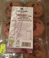 Mängden socker i Cookies de trigo espelta con chocolate