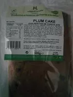 Mängden socker i Plum cake con pepitas de chocolate