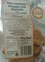 Mängden socker i mini croissant integral con fructosa