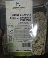 Mängden socker i Copos de avena gruesos sin gluten integrales