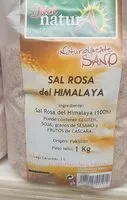 Mängden socker i Sal rosa del himalaya