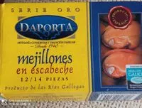 Mängden socker i Mejillones en escabeche