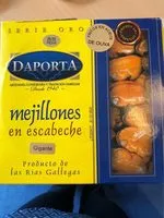 Mängden socker i Mejillones en escabeche