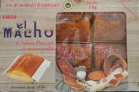 Mängden socker i Sobaos Pasiegos