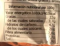 Mängden socker i Mini magdalenas con fresa