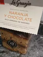 Mängden socker i Bizcocho especial de naranja y chocolate