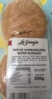 Mängden socker i Pan de hamburguesa