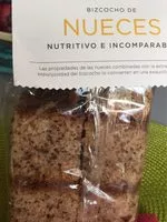 Mängden socker i Bizcocho de nueces