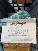 Mängden socker i Bizcocho Tradicional Sin Azúcar La Granja